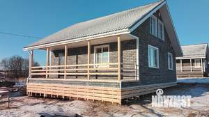 Дом 120м&sup2;, 2-этажный, участок 7 сот.  