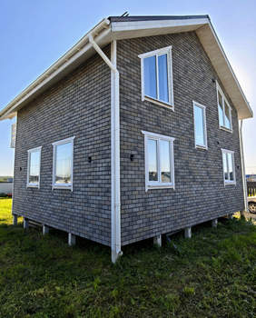 Дом 123м&sup2;, 2-этажный, участок 7 сот.  