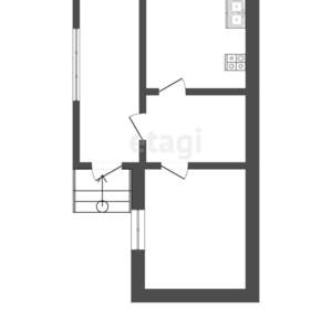 Дом 30м&sup2;, 2-этажный, участок 6 сот.  