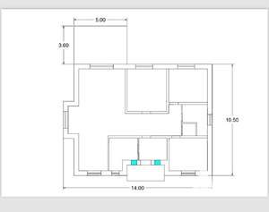 Дом 140м², 1-этажный, участок 8 сот.  