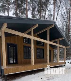 Дом 100м&sup2;, 1-этажный, участок 6 сот.  