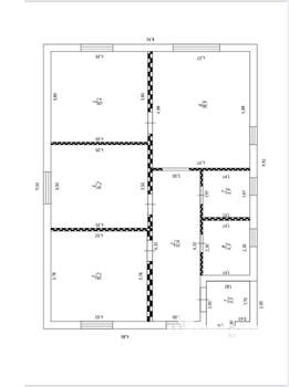 Дом 110м², 1-этажный, участок 6 сот.  