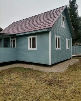 Дом 110м&sup2;, 2-этажный, участок 4 сот.  