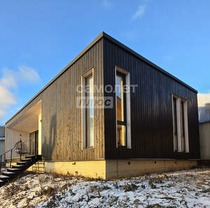 Дом 142м&sup2;, 1-этажный, участок 8 сот.  