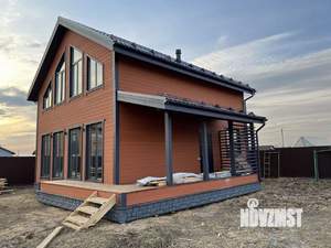 Дом 125м&sup2;, 2-этажный, участок 7 сот.  