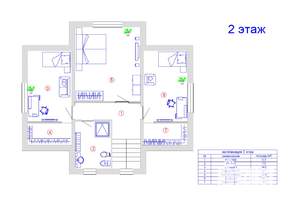 Дом 186м&sup2;, 2-этажный, участок 9 сот.  