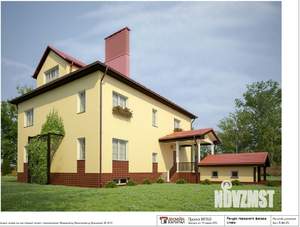 Коттедж 674м&sup2;, 4-этажный, участок 20 сот.  