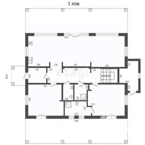 Дом 400м², 3-этажный, участок 12 сот.  