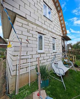 Дом 90м&sup2;, 2-этажный, участок 4 сот.  