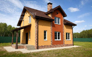 Дом 122м&sup2;, 2-этажный, участок 10 сот.  