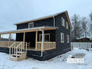 Дом 190м&sup2;, 2-этажный, участок 9 сот.  