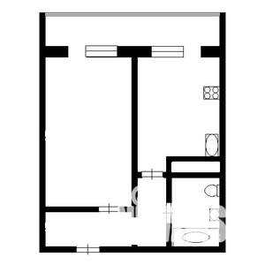 1-к квартира, на длительный срок, 42м2, 11/24 этаж