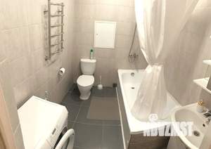 1-к квартира, посуточно, 35м2, 15/19 этаж