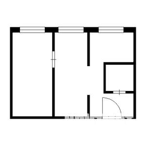 2-к квартира, на длительный срок, 47м2, 1/5 этаж