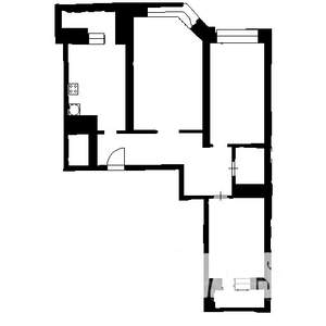 3-к квартира, на длительный срок, 87м2, 3/14 этаж