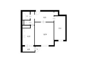 2-к квартира, на длительный срок, 65м2, 16/19 этаж