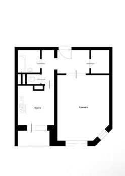 1-к квартира, вторичка, 43м2, 16/16 этаж