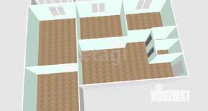 3-к квартира, вторичка, 58м2, 3/5 этаж