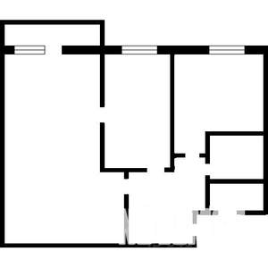 2-к квартира, вторичка, 42м2, 5/5 этаж