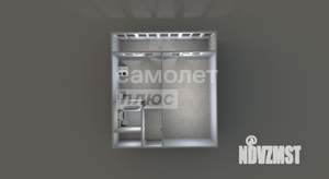 1-к квартира, вторичка, 33м2, 5/5 этаж