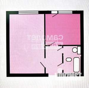 1-к квартира, вторичка, 34м2, 5/5 этаж