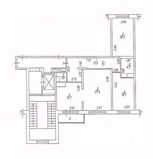 3-к квартира, вторичка, 91м2, 9/10 этаж