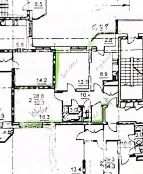 2-к квартира, вторичка, 53м2, 3/14 этаж