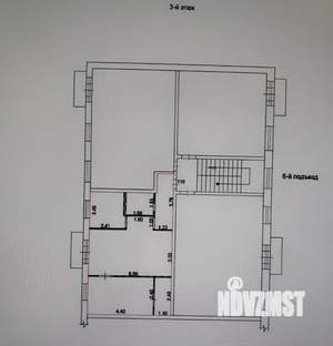 2-к квартира, вторичка, 45м2, 3/5 этаж
