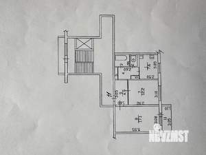 2-к квартира, вторичка, 50м2, 3/9 этаж