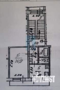 1-к квартира, вторичка, 32м2, 2/5 этаж