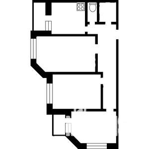 3-к квартира, вторичка, 81м2, 4/17 этаж