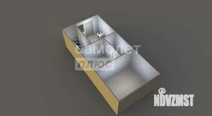 3-к квартира, вторичка, 48м2, 1/1 этаж